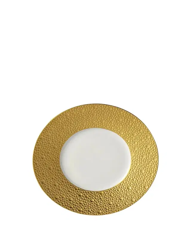 Bernardaud Ecume Gold Bread & Butter Plate