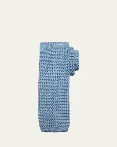 Charvet Men's Silk Knit Tie | Thumbnail 2