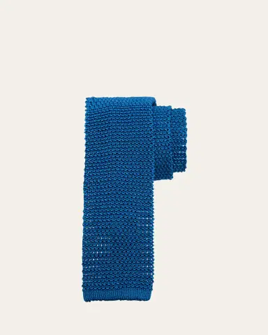 Charvet Men's Silk Knit Tie | Thumbnail 4