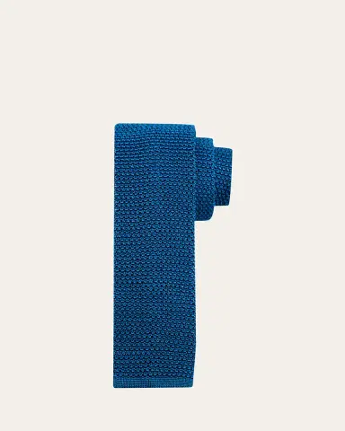 Charvet Men's Silk Knit Tie | Thumbnail 6