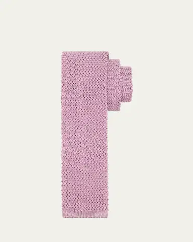 Charvet Men's Silk Knit Tie | Thumbnail 7