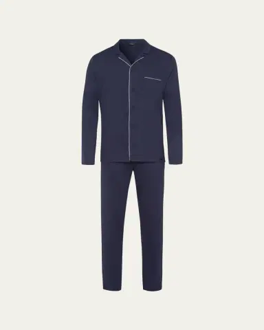 Hanro Men's Night & Day Knit Pajama Set | Thumbnail 3