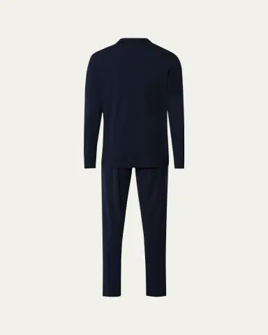 Hanro Men's Night & Day Knit Pajama Set | Thumbnail 7
