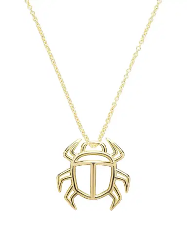 Aliita Beetle Necklace in 9k | Thumbnail 1