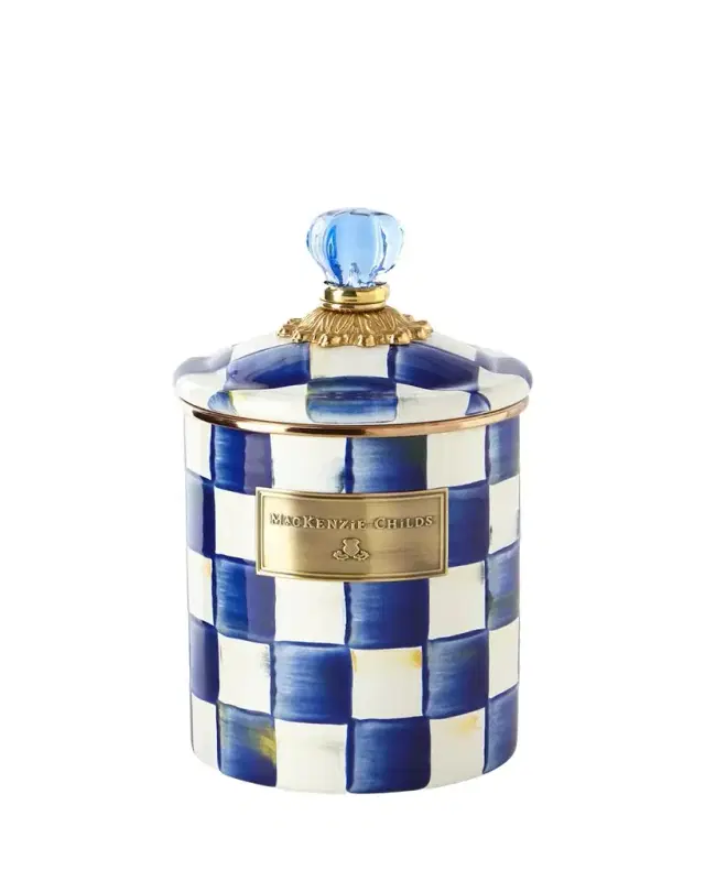 Royal Check Medium Canister