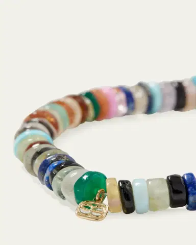 Sydney Evan Opal Bead Diamond Evil Eye Bracelet | Thumbnail 4 Sydney Evan Opal Bead Diamond Evil Eye Bracelet | Thumbnail 4