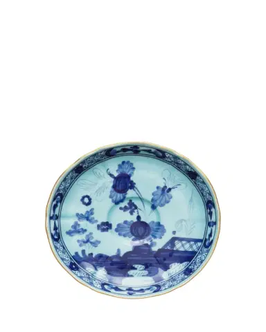 GINORI 1735 Oriente Itailano Iris Gold Tea Saucer | Thumbnail 1