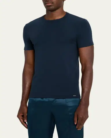 TOM FORD Men's Solid Stretch Jersey T-Shirt | Thumbnail 12