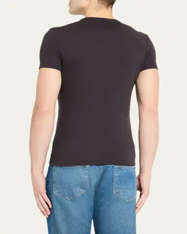 TOM FORD Men's Solid Stretch Jersey T-Shirt | Thumbnail 15