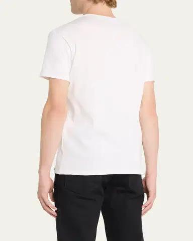 TOM FORD Men's Solid Stretch Jersey T-Shirt | Thumbnail 3