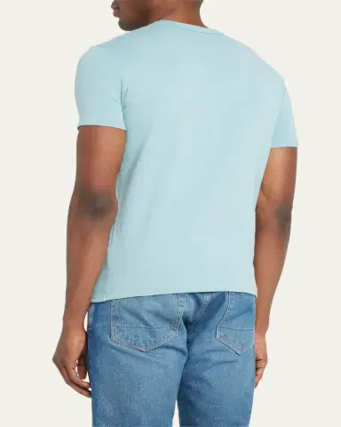TOM FORD Men's Solid Stretch Jersey T-Shirt | Thumbnail 7