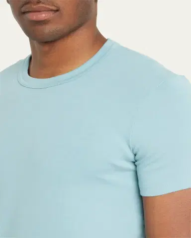 TOM FORD Men's Solid Stretch Jersey T-Shirt | Thumbnail 9