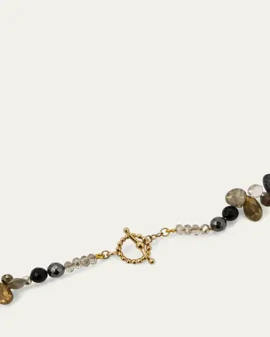 Meredith Frederick Dominique Onyx Mixed-Stone Necklace | Thumbnail 4