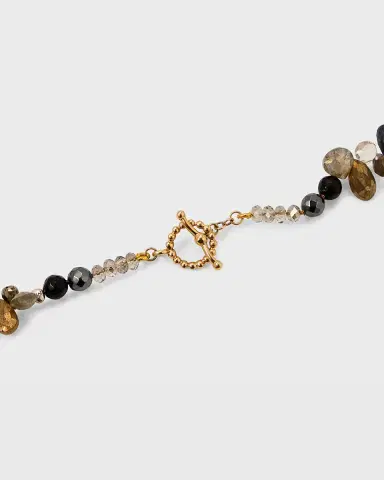 Meredith Frederick Dominique Onyx Mixed-Stone Necklace | Thumbnail 7