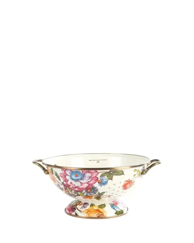 MacKenzie-Childs Flower Market Large Colander