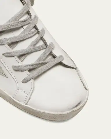 Golden Goose Super-Star Mixed Leather Sneakers | Thumbnail 3 Golden Goose Super-Star Mixed Leather Sneakers | Thumbnail 3