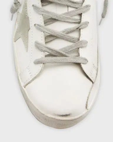 Golden Goose Super-Star Mixed Leather Sneakers | Thumbnail 4 Golden Goose Super-Star Mixed Leather Sneakers | Thumbnail 4