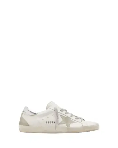 Golden Goose Super-Star Mixed Leather Sneakers | Thumbnail 1 Golden Goose Super-Star Mixed Leather Sneakers | Thumbnail 1