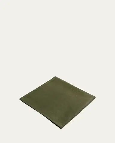 L'Objet Linen Sateen Napkin S4 Green | Thumbnail 2