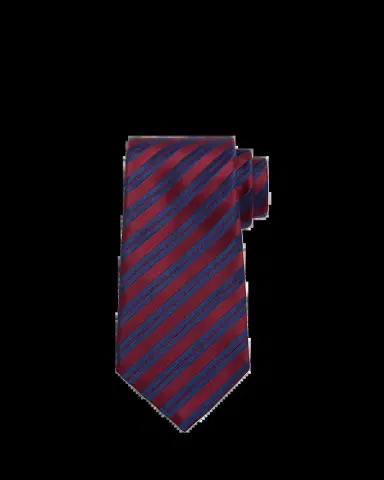 Charvet Men's Striped Silk Tie | Thumbnail 2