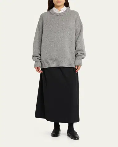 The Row Ophelia Wool-Cashmere Sweater | Thumbnail 2 The Row Ophelia Wool-Cashmere Sweater | Thumbnail 2