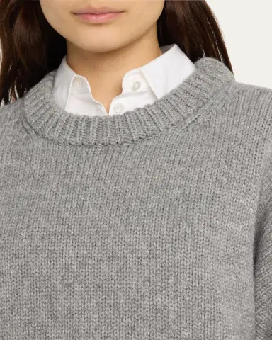 The Row Ophelia Wool-Cashmere Sweater | Thumbnail 5 The Row Ophelia Wool-Cashmere Sweater | Thumbnail 5