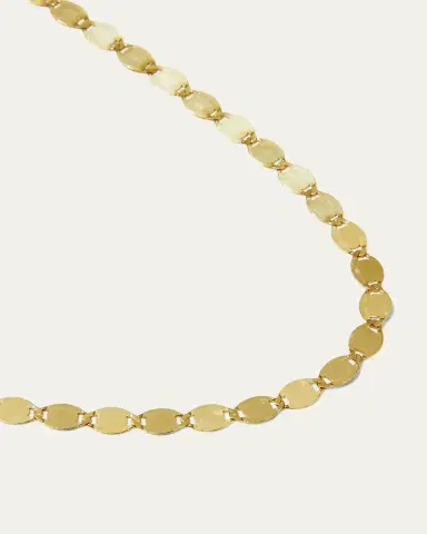 Lana 14K Gold Bond Nude Chain Necklace, 24" | Thumbnail 3