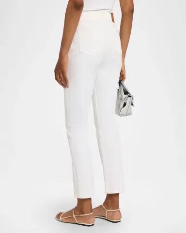 Lafayette 148 New York High Rise Straight Ankle Reeve Jean | Thumbnail 2 Lafayette 148 New York High Rise Straight Ankle Reeve Jean | Thumbnail 2