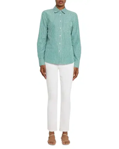 Lafayette 148 New York High Rise Straight Ankle Reeve Jean | Thumbnail 1 Lafayette 148 New York High Rise Straight Ankle Reeve Jean | Thumbnail 1