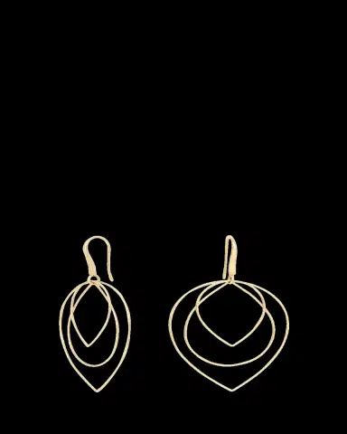 Lana Three Tiered Drop Earrings | Thumbnail 2