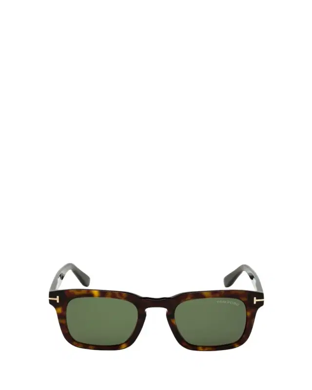 TOM FORD Men's Dax Square Tortoiseshell Sunglasses