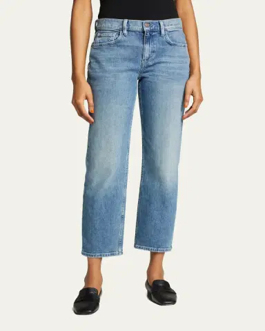 Lafayette 148 New York High Rise Straight Ankle Reeve Jean | Thumbnail 2 Lafayette 148 New York High Rise Straight Ankle Reeve Jean | Thumbnail 2