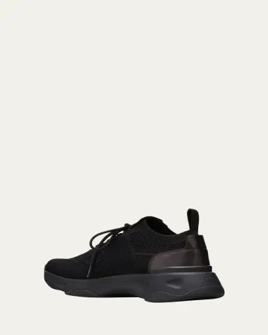 Berluti Men's Shadow Knit Runner Sneakers | Thumbnail 2