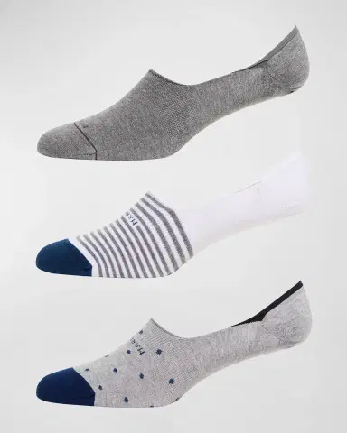 Marcoliani Men's 3-Pack Invisible Socks | Thumbnail 4