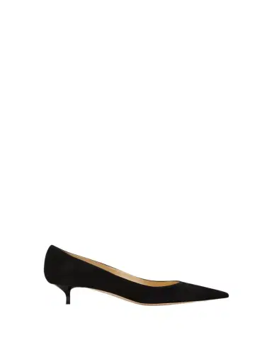 Jimmy Choo Amelia Suede Kitten-Heel Pumps | Thumbnail 1
