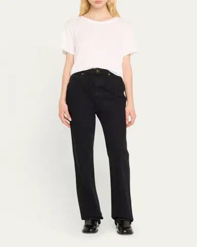 AMO Denim Babe Cropped Crewneck Tee | Thumbnail 2