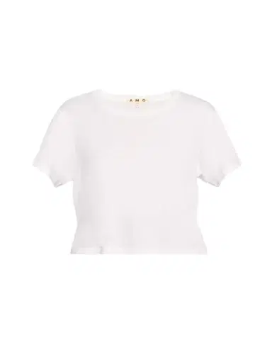 AMO Denim Babe Cropped Crewneck Tee | Thumbnail 1