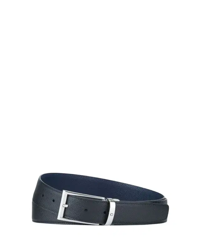 Montblanc Men's Reversible Cut-To-Size Business Belt
