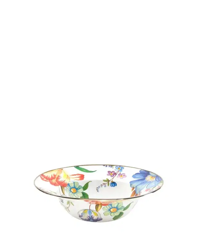 MacKenzie-Childs Flower Market Serving Bowl