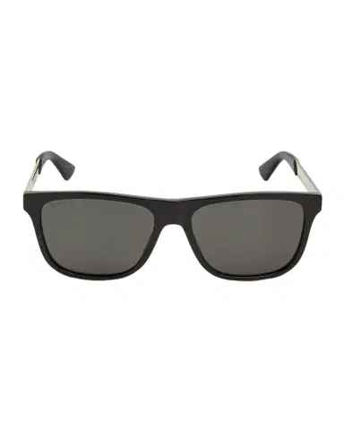 Gucci Men's Square Acetate Logo Sunglasses | Thumbnail 1