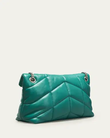 Saint Laurent Lou Puffer Small YSL Shoulder Bag in Quilted Leather | Thumbnail 13