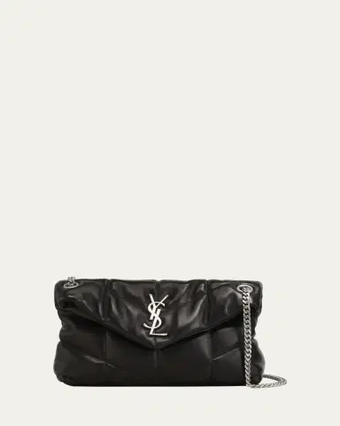 Saint Laurent Lou Puffer Small YSL Shoulder Bag in Quilted Leather | Thumbnail 7