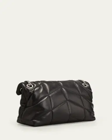 Saint Laurent Lou Puffer Small YSL Shoulder Bag in Quilted Leather | Thumbnail 9