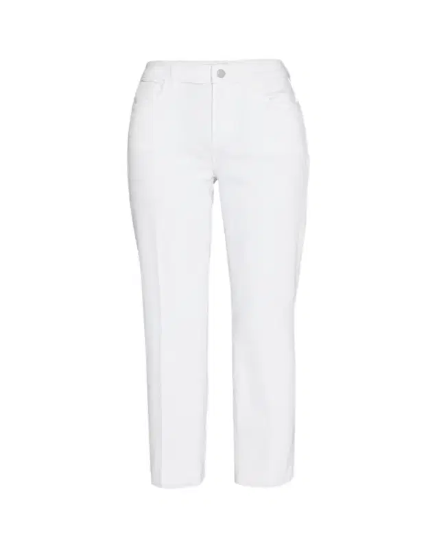 L'Agence Sada Slim Straight-Leg Cropped Jeans