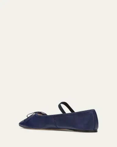 Loeffler Randall Leonie Lambskin Bow Ballerina Flats | Thumbnail 4