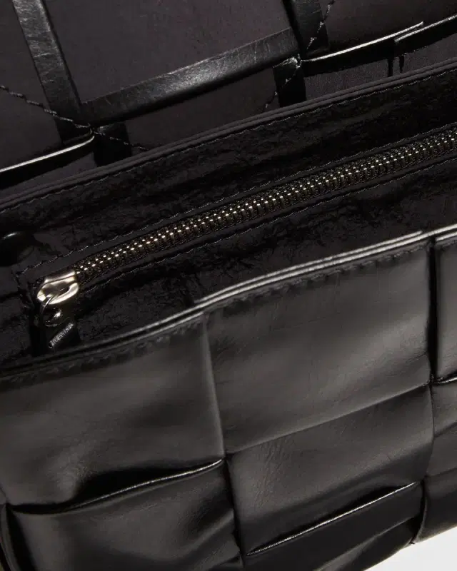 Men's Leather Cassette Crossbody Bag Men's Leather Cassette Crossbody Bag