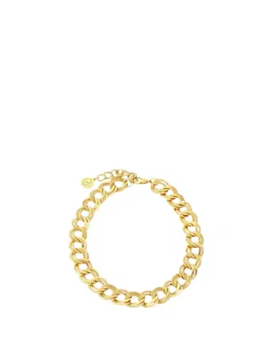 ben-amun Gold Textured Link Chain Necklace | Thumbnail 1 ben-amun Gold Textured Link Chain Necklace | Thumbnail 1