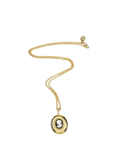 ben-amun Cameo Lock Pendant Necklace | Thumbnail 1