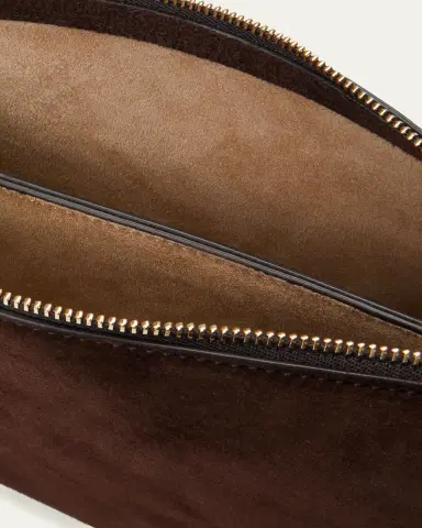 The Row Nu Twin Mini Crossbody in Suede | Thumbnail 4