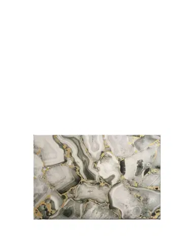 Nomi K Grey Stone Lacquer Rectangle Placemat | Thumbnail 1